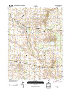 Ligonier 2013 topographic map thumbnail