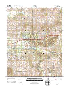 Lynnville 2013 topographic map thumbnail