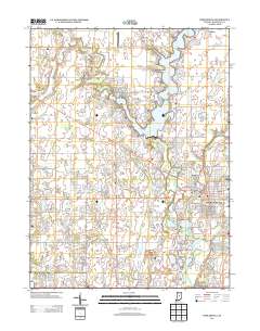 Noblesville 2013 topographic map thumbnail