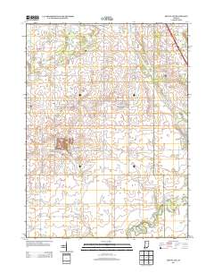 Mount Ayr 2013 topographic map thumbnail