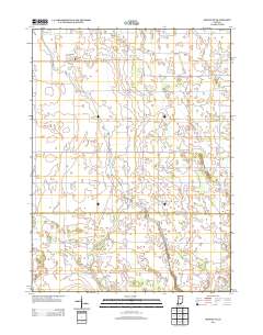 Monon NE 2013 topographic map thumbnail