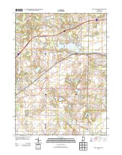 New Carlisle 2013 topographic map thumbnail