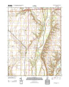 Perrysville 2013 topographic map thumbnail