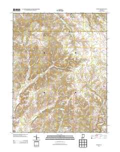 Otisco 2013 topographic map thumbnail
