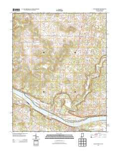 Mauckport 2013 topographic map thumbnail