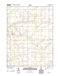 Kirklin 2013 topographic map thumbnail