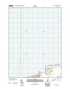 Ogden Dunes 2013 topographic map thumbnail