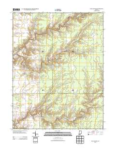 San Jacinto 2013 topographic map thumbnail