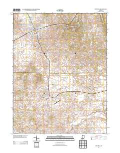 Mitchell 2013 topographic map thumbnail