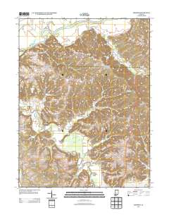 Modesto 2013 topographic map thumbnail