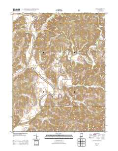 Rusk 2013 topographic map thumbnail