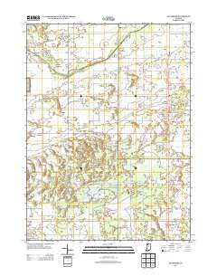 San Pierre 2013 topographic map thumbnail