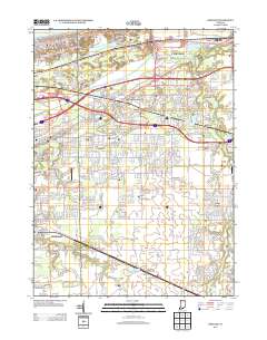 Portage 2013 topographic map thumbnail