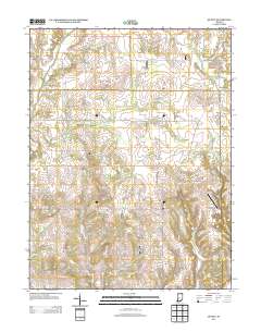 Quincy 2013 topographic map thumbnail