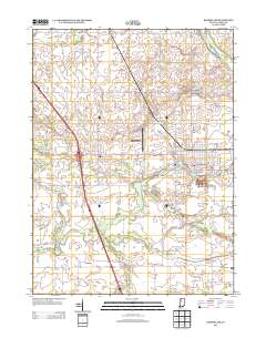 Rensselaer 2013 topographic map thumbnail