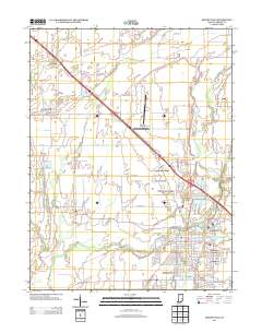 Shelbyville 2013 topographic map thumbnail