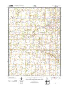 North Judson 2013 topographic map thumbnail