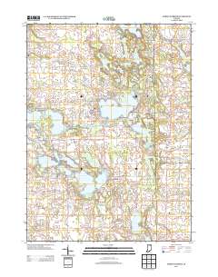 North Webster 2013 topographic map thumbnail
