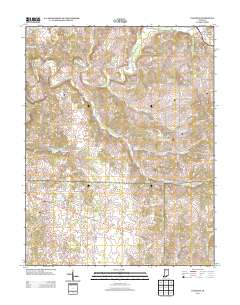 Palmyra 2013 topographic map thumbnail