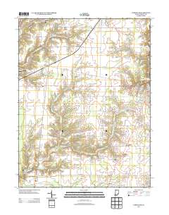 Versailles 2013 topographic map thumbnail