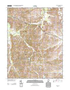Velpen 2013 topographic map thumbnail