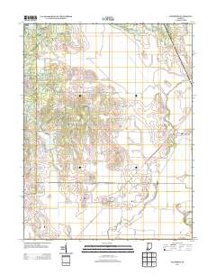 Sandborn 2013 topographic map thumbnail