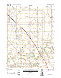 Thorntown 2013 topographic map thumbnail