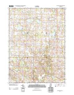 Silver Lake 2013 topographic map thumbnail