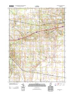 Westville 2013 topographic map thumbnail