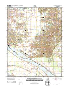 Yankeetown 2013 topographic map thumbnail