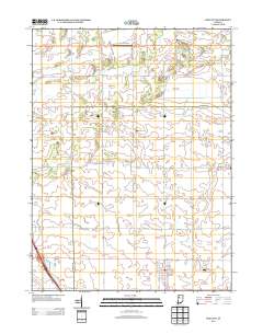 Wolcott 2013 topographic map thumbnail