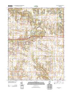 Staunton 2013 topographic map thumbnail