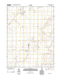 Windfall 2013 topographic map thumbnail