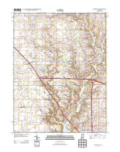 Zionsville 2013 topographic map thumbnail
