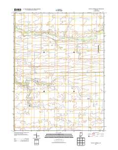 Young America 2013 topographic map thumbnail