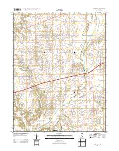 Eminence 2013 topographic map thumbnail