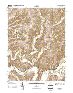 Tunnelton 2013 topographic map thumbnail