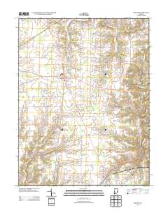 Osgood 2013 topographic map thumbnail