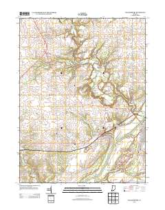Williamsport 2013 topographic map thumbnail