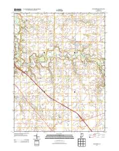 Mulberry 2013 topographic map thumbnail