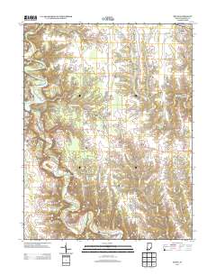 Milan 2013 topographic map thumbnail