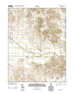Coal City 2013 topographic map thumbnail