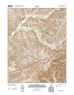 Georgetown 2013 topographic map thumbnail