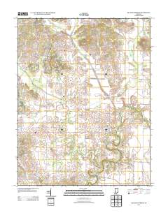 De Gonia Springs 2013 topographic map thumbnail