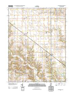 Sandford 2013 topographic map thumbnail
