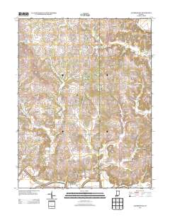 Alfordsville 2013 topographic map thumbnail