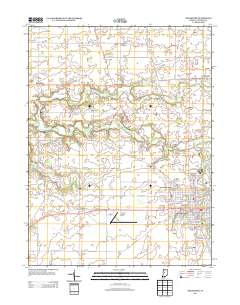 Frankfort 2013 topographic map thumbnail