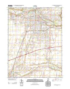 Anderson South 2013 topographic map thumbnail