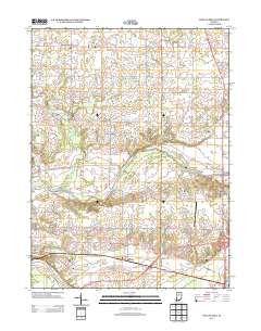 Twelve Mile 2013 topographic map thumbnail