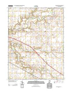 Darlington 2013 topographic map thumbnail